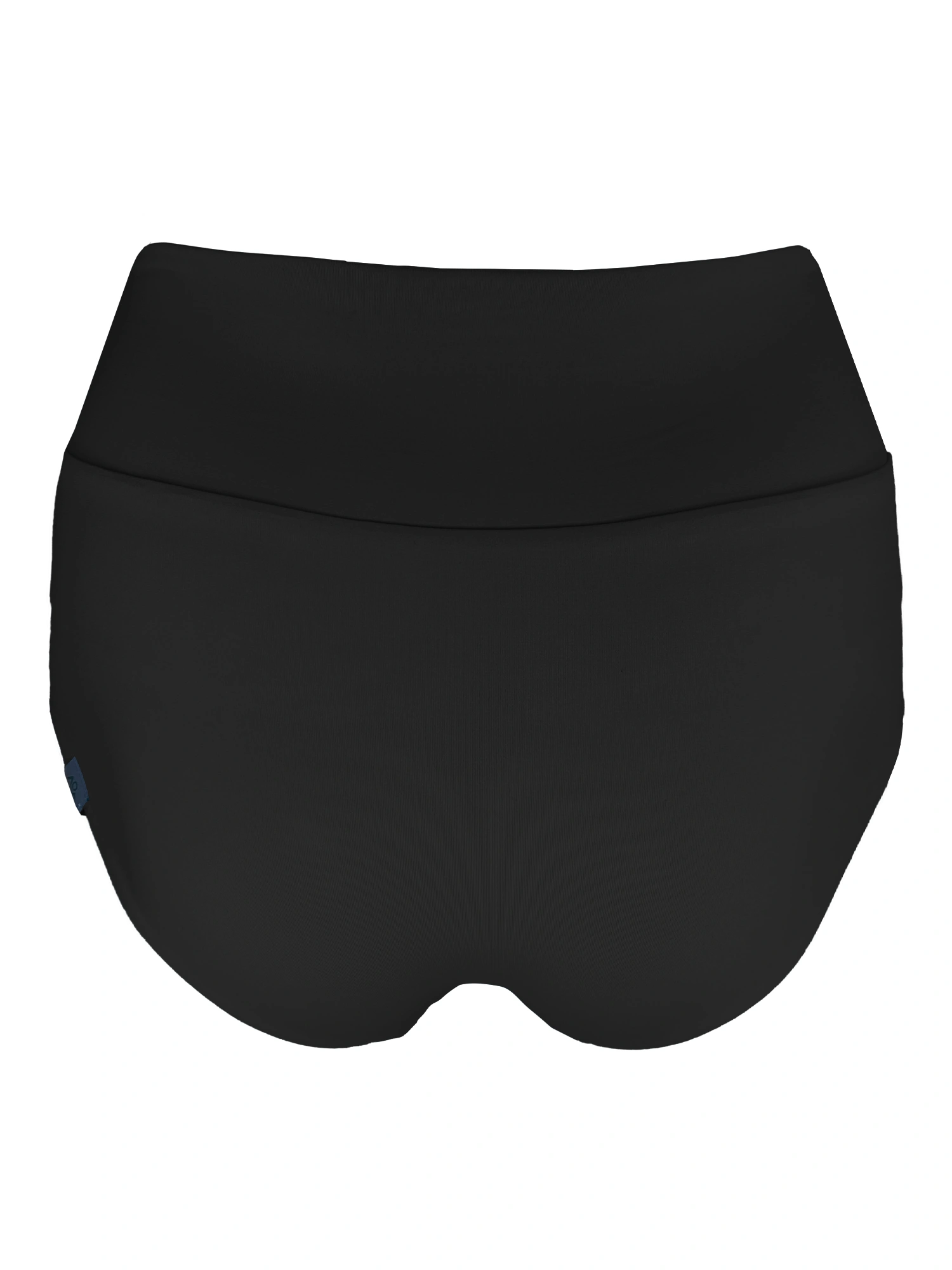 Bikini Shorts Wave Reversible Black & Navy Blue 3