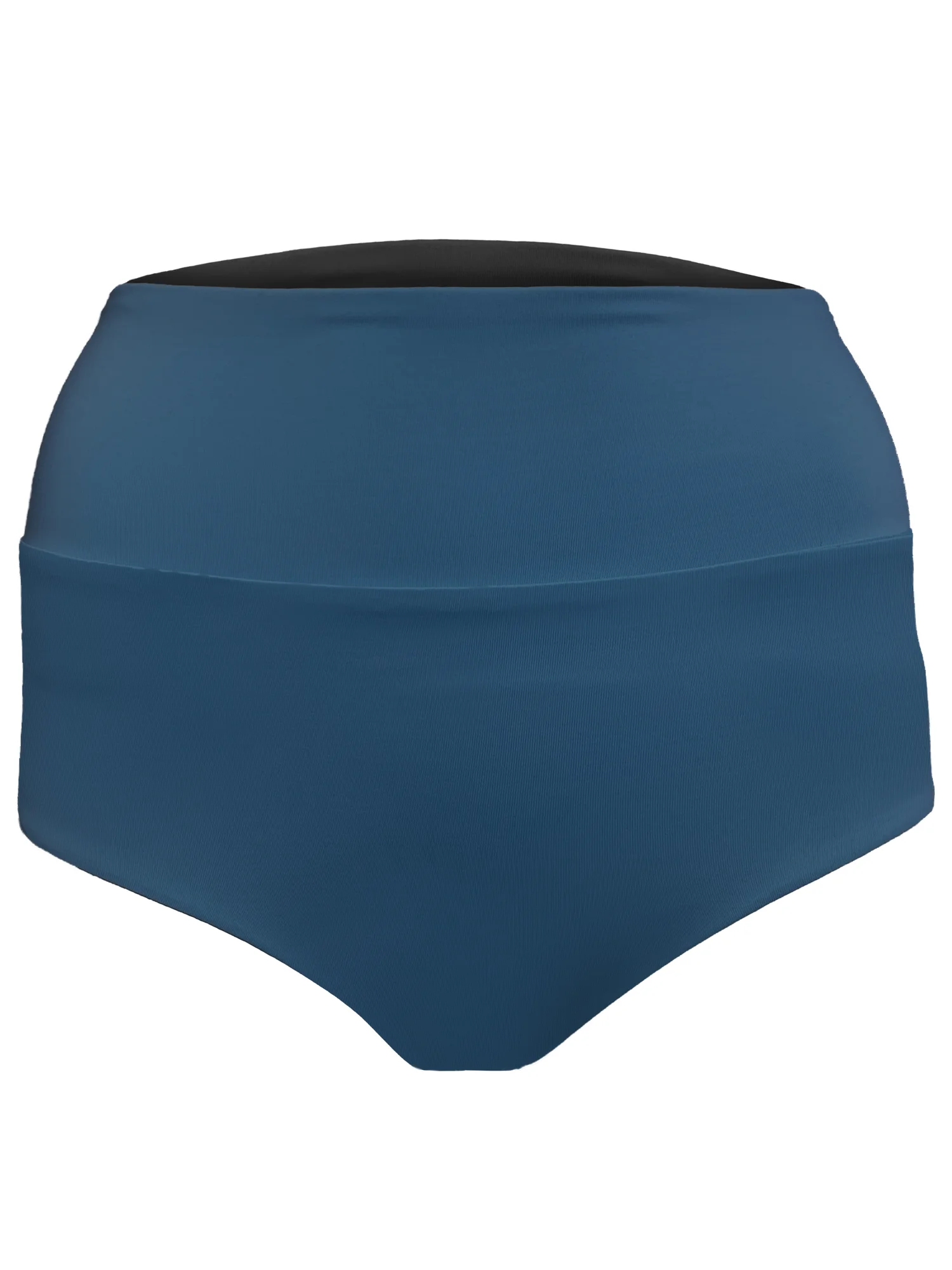 Bikini Shorts Wave Reversible Black & Navy Blue 5