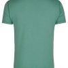 Männer Yoga und Sport T-Shirt aus Tencel in Matcha Grün