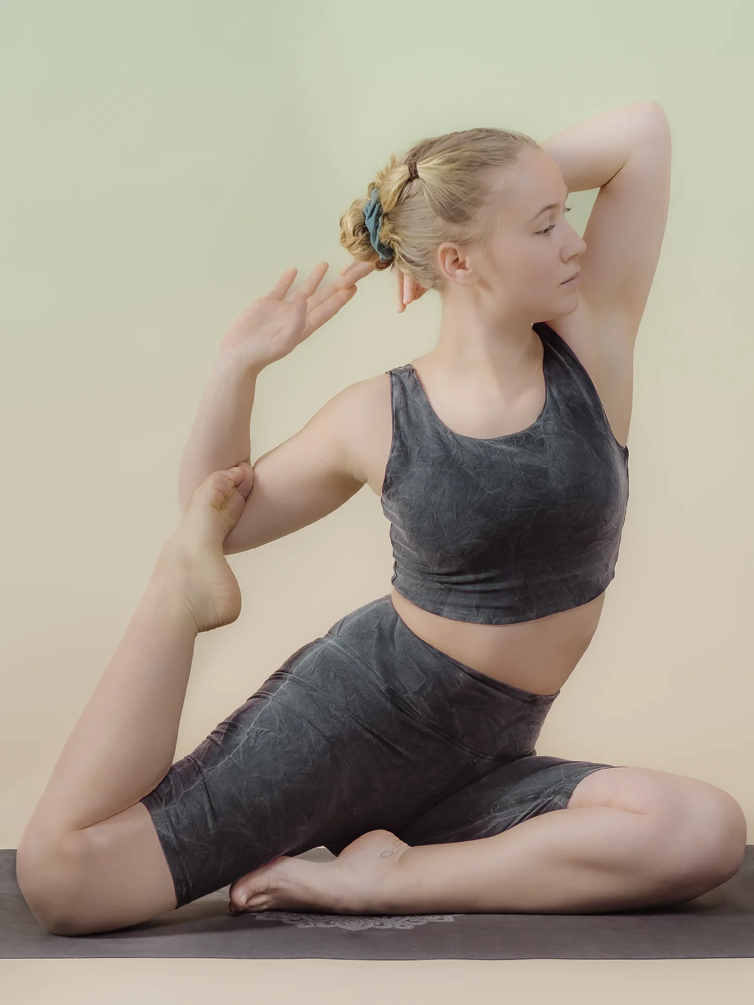 Yoga Shorts Biobaumwolle